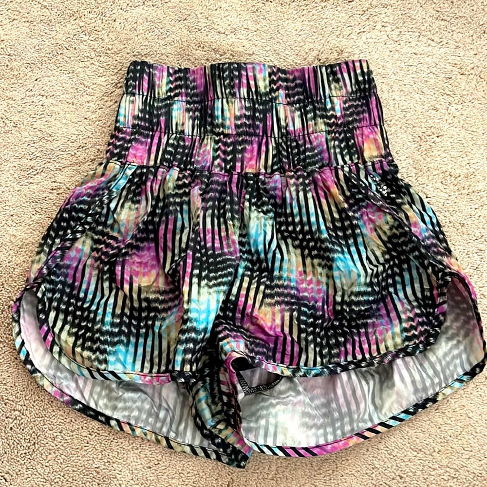 Free People Printed The Way Home Shorts